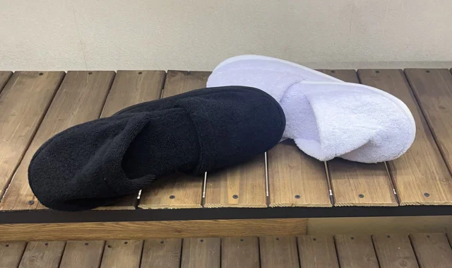 دمپایی حوله ای ساده